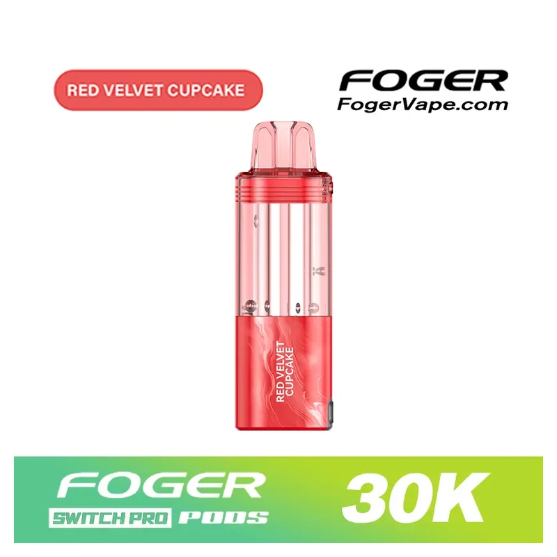 FOGER Switch Pro 30K Replacement Pod 5% 19ml RED VELVET CUPCAKE