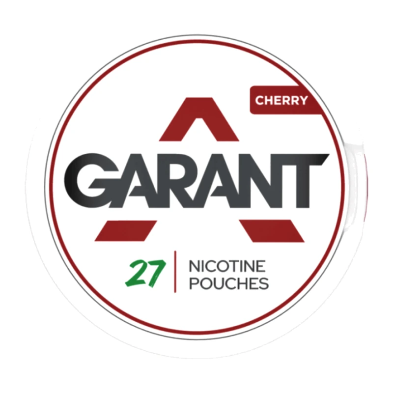 Garant Nicotine Pouches · 27 pouches CHERRY