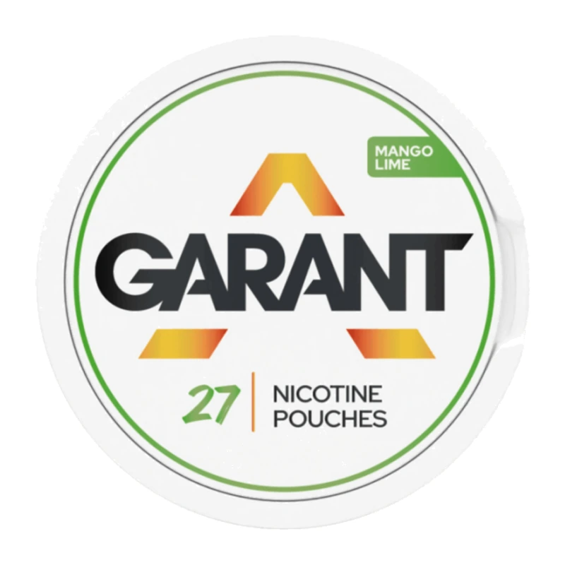 Garant Nicotine Pouches · 27 pouches MANGO-LIME LIGHT