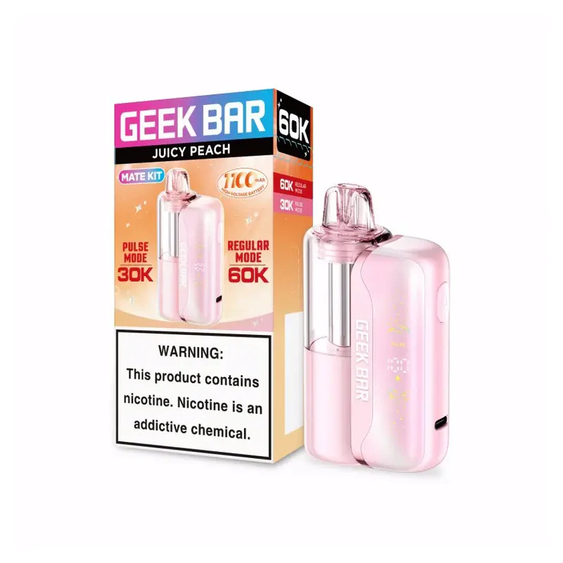 Geek Bar MATE 60K Kit 5% 15ml JUICY PEACH