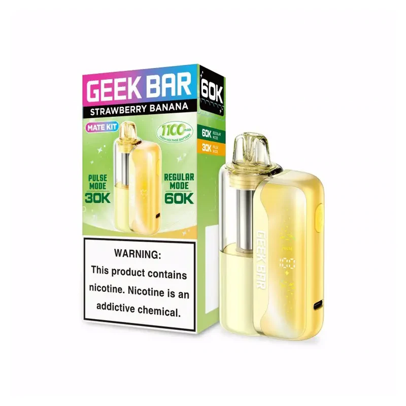 Geek Bar MATE 60K Kit 5% 15ml STRAWBERRY BANANA