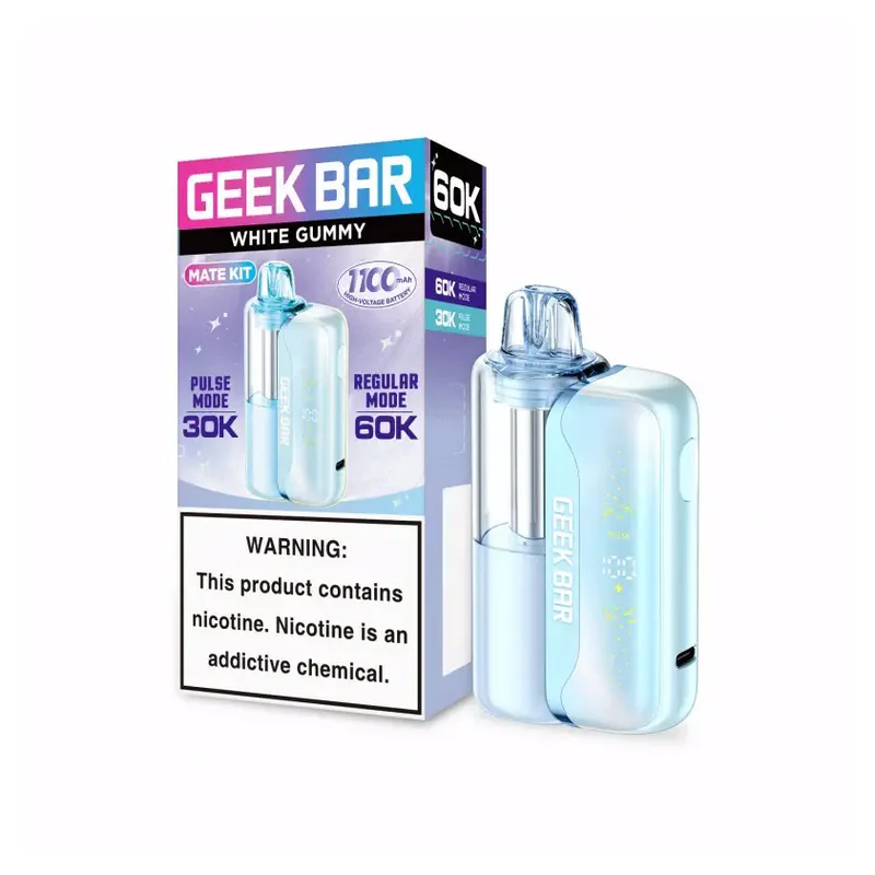 Geek Bar MATE 60K Kit 5% 15ml WHITE GUMMY
