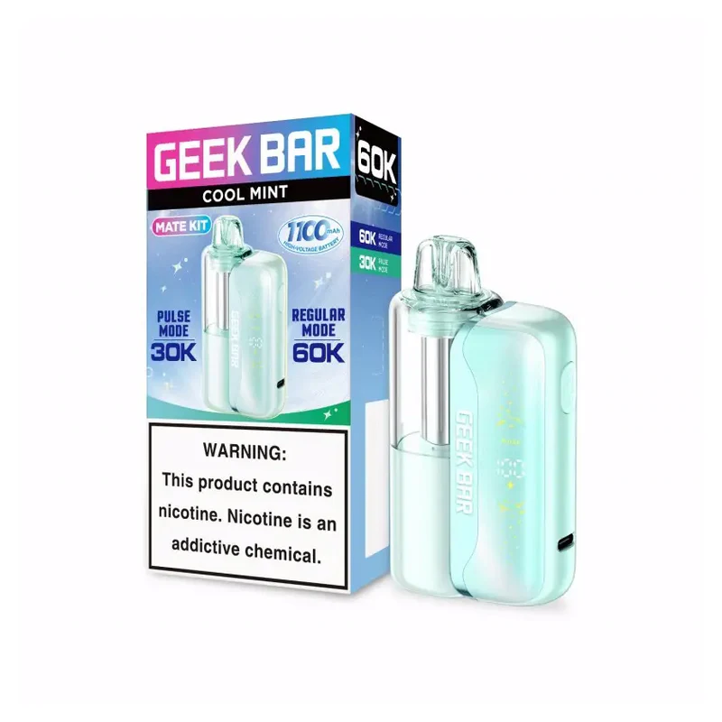 Geek Bar MATE 60K Prefilled Pod System 5% 15ml COOL MINT