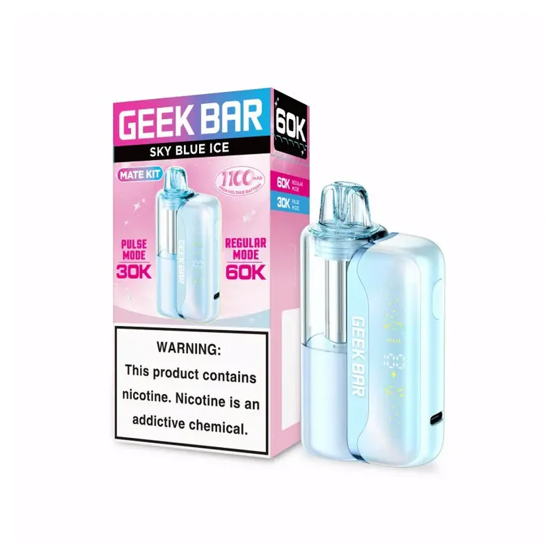 Geek Bar MATE 60K Prefilled Pod System 5% 15ml SKY BLUE ICE