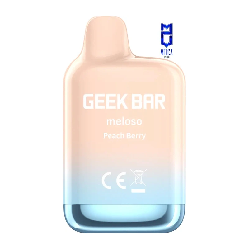 Geek Bar Meloso MINI 1500 Disposable Vape 5% 5ml PEACH BERRY